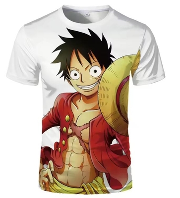 Buy Cartoon Printed 3D Sublimation Shirt Fashionable Men'S Anime T-Shirt online manufacture