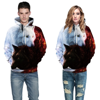 Buy Adjustable Hood 3d Sublimation Printing Hoodie For Men Anti Pilling online manufacture