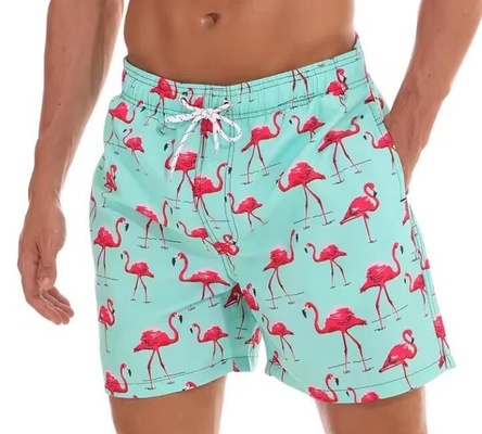 Buy 3D Print Plus Size Beach Shorts Cartoon Printed Mens Surf Trunks Nontoxic online manufacture