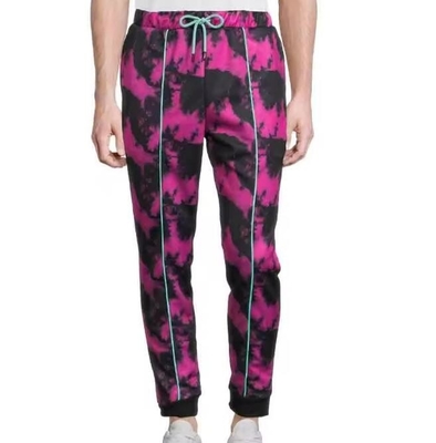Buy Casual Sublimation Jogging Pants Mens Polyester Track Pants Anti Pilling online manufacture