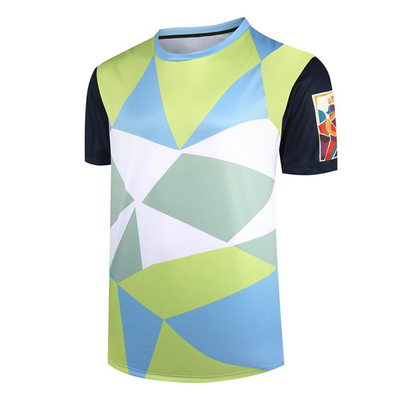 Buy Customized Sublimation Quick-drying Short-sleeved T-shirt Sports Competition Round Neck Top Digital Printing Gift Cultural Shirt T-Shirt online manufacture
