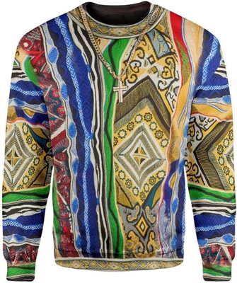 Buy Sweater 3D Printed Sweatshirt Cross Version For Mens online manufacture