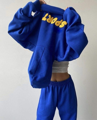 Customized Heavy Weight Cotton Sublimation Sweatshirt Blank Puff Print Custom Hoodies