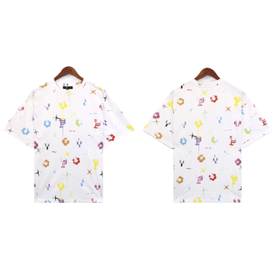 OEM ODM Clothing Sublimation Polyester Shirts Custom Brand  Oversized
