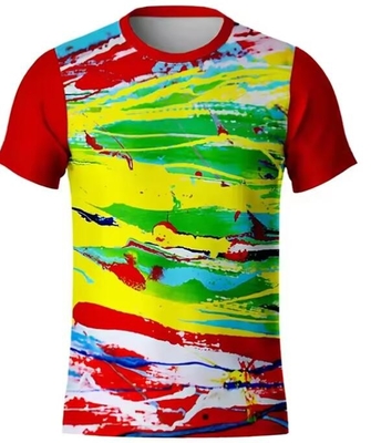 Custom Logo O-Neck Sublimation Printed T Shirts