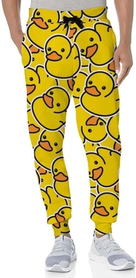 Custom Sublimation Sweatpants With Two Side Pockets