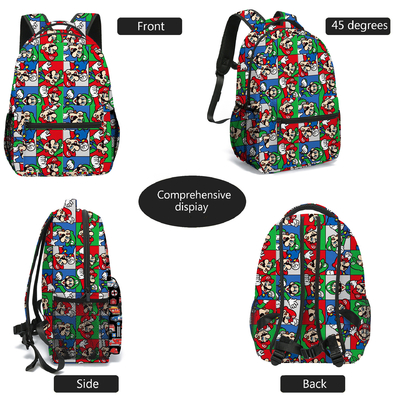 Cartoon Full Printed Large Capacity Backpack Primary School Backpack Load Reduction