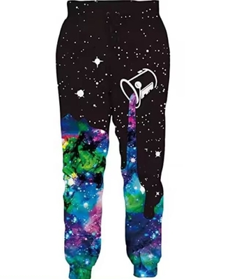 Unisex Sublimation Jogging Pants Fashionable All Over Print Joggers