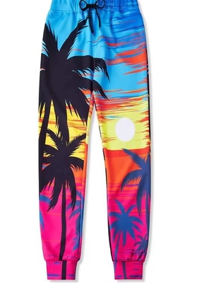 Custom Sublimation Sweatpants With Side Pockets For Everyday Comfortable