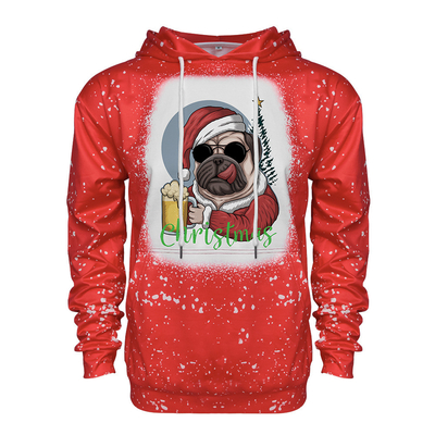 Colorful  Fleece Tie Dye Sublimation Sweatshirts Heat Transfer Printed