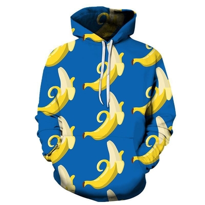 Full Customized 3D Sublimation Printing Hoodie Anime Cosplay Costume