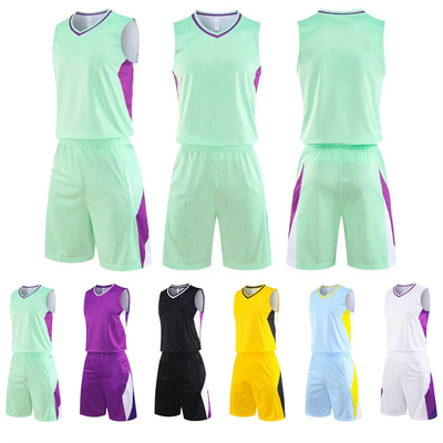 Basketball Uniform Suit Outdoor Basketball Training Camp Large Size Breathable Sweat-absorbent Vest