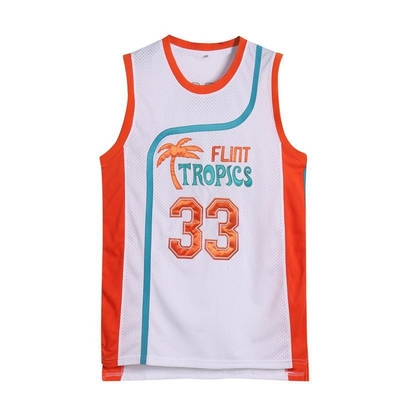 Men's Training Suit Full-Prints T Shirts Retro Basketball Jersey