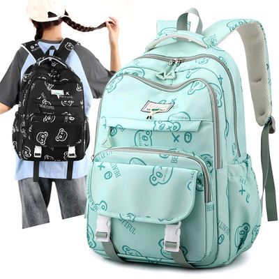 Student Schoolbag All Over Print Middle School Student Backpack Large Capacity Outdoor Leisure Backpacks